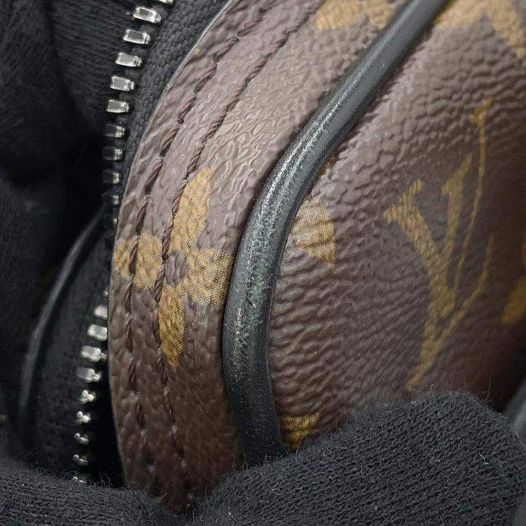 Pre Owned Louis Vuitton Noir Monogram / Solar Powered Ray Utility Side Bag 
