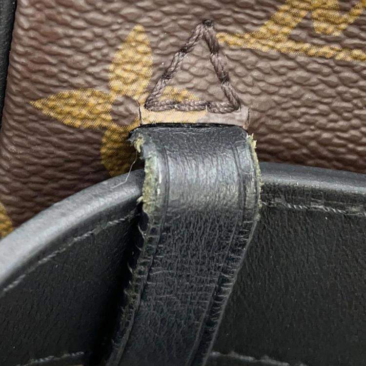 Pre Owned Louis Vuitton Noir Monogram / Solar Powered Ray Utility Side Bag 