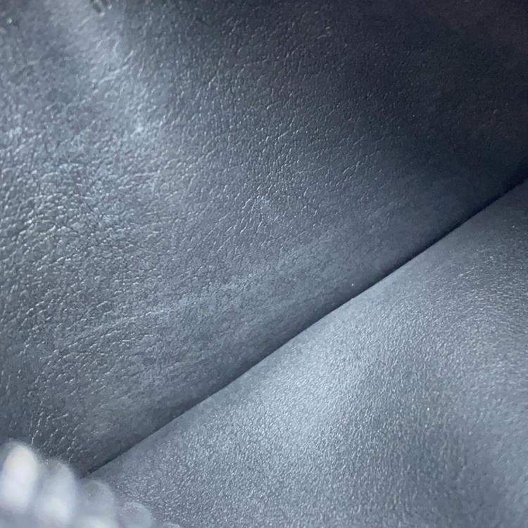 Pre Owned Louis Vuitton Black Monogram Shadow Gaston Wearable Wallet