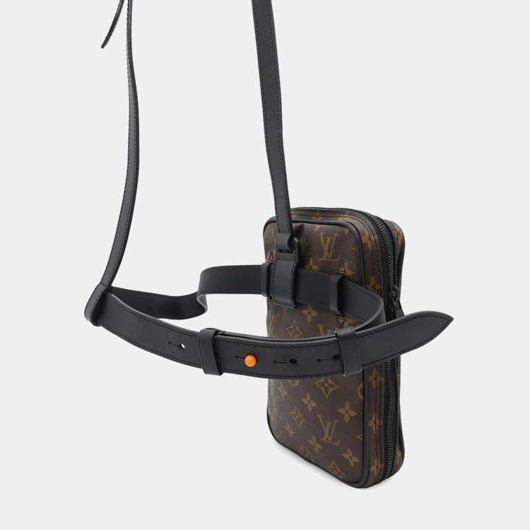 Pre Owned Louis Vuitton Black Monogram Solar Ray Canvas Utility Side Bag