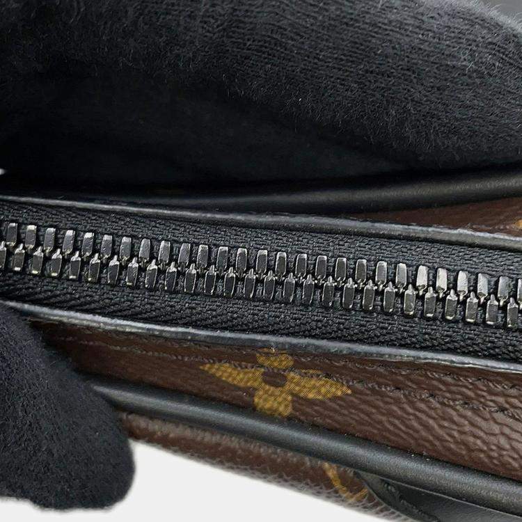 Pre Owned Louis Vuitton Black Monogram Solar Ray Canvas Utility Side Bag