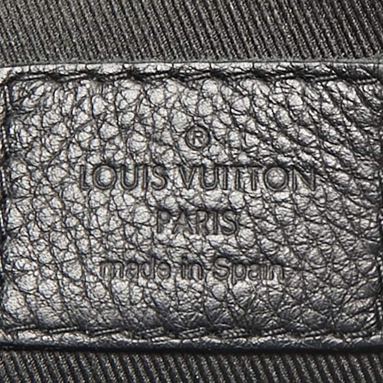 Pre Owned Louis Vuitton Monogram Shadow Leather To-Go Pochette