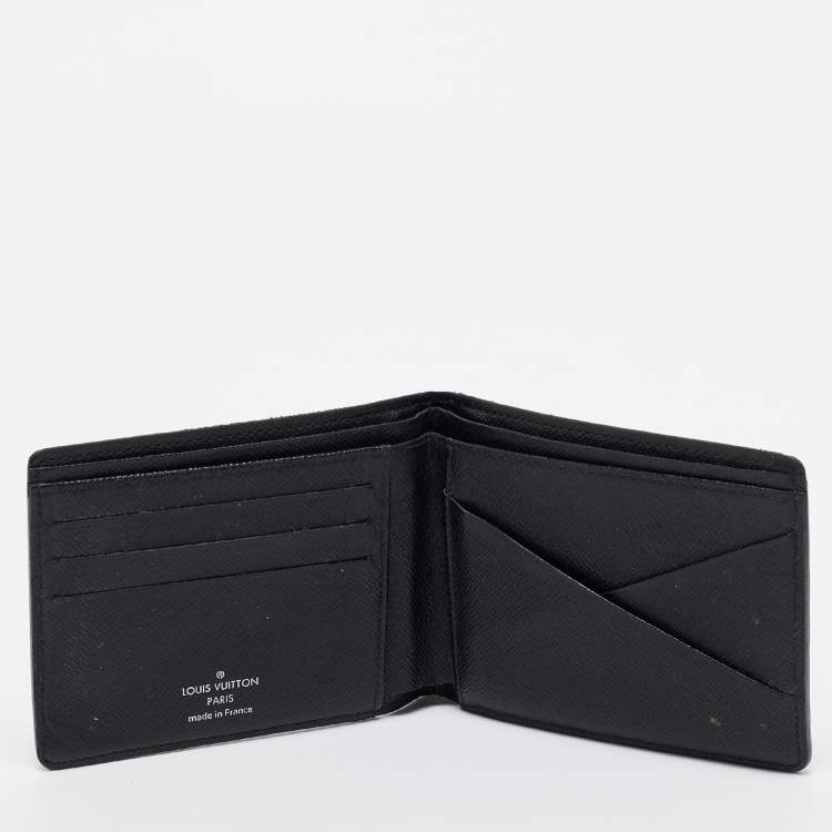 Pre Owned Louis Vuitton Damier Graphite Canvas Multiple Wallet