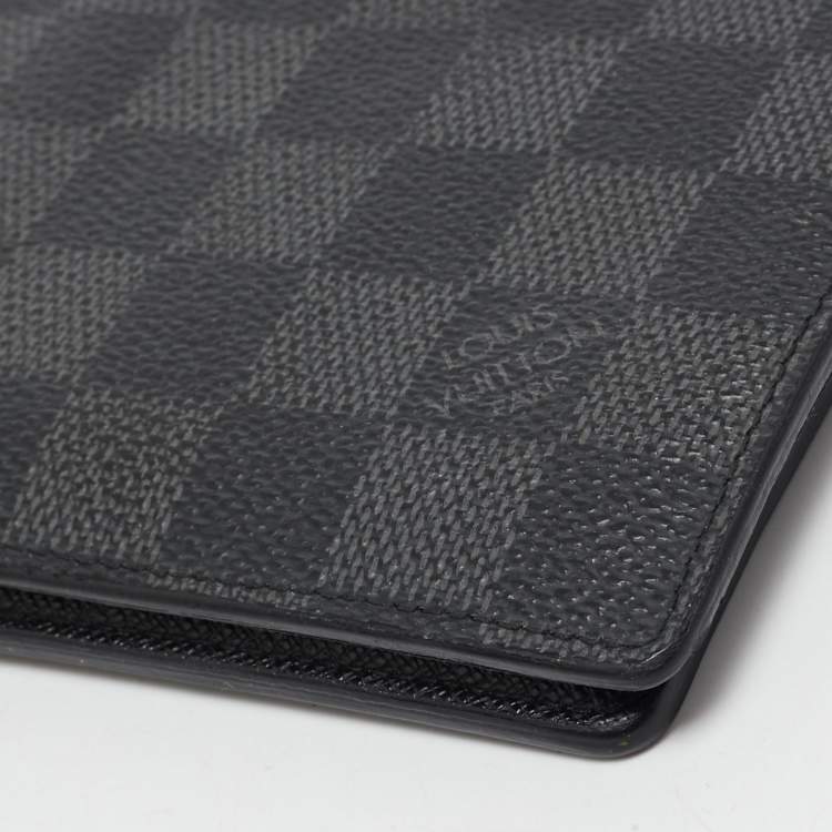 Pre Owned Louis Vuitton Damier Graphite Canvas Multiple Wallet