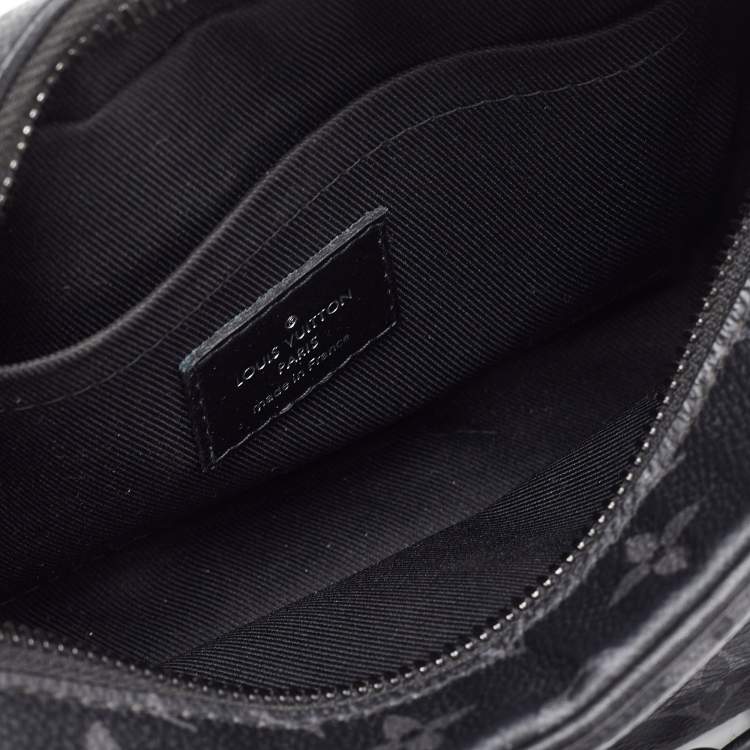 Pre Owned Louis Vuitton Monogram Eclipse Canvas Mini Soft Trunk Bag