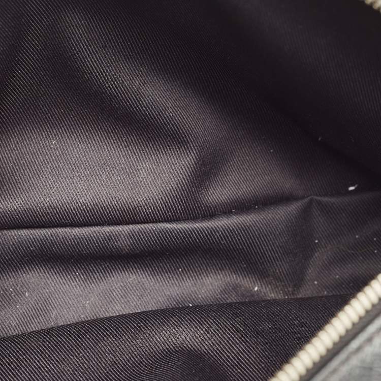 Pre Owned Louis Vuitton Black Monogram Taigarama Outdoor BumBag