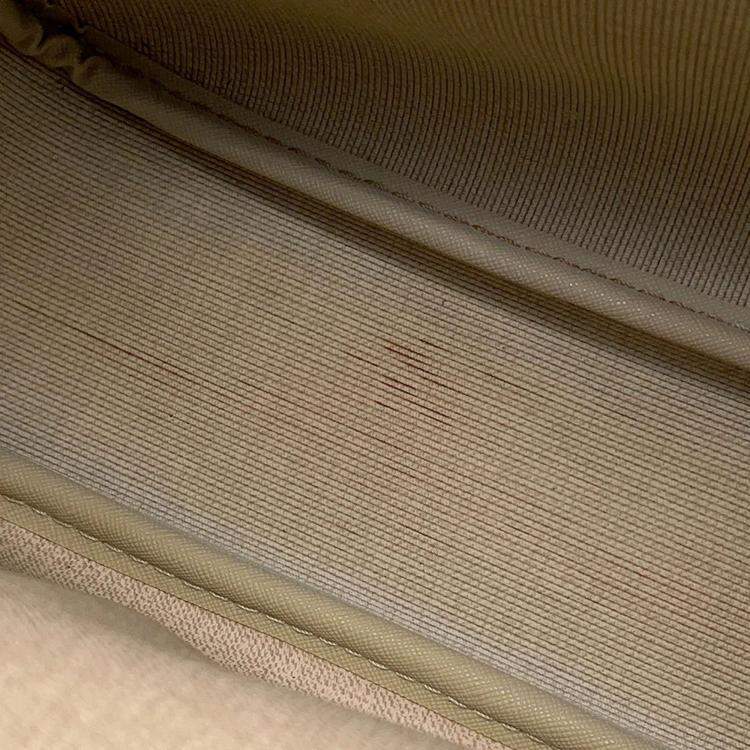 Pre Owned Louis Vuitton Reporter PM Brown Damier Ebene Canvas Shoulder Bag
