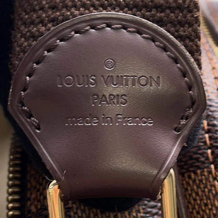 Pre Owned Louis Vuitton Reporter PM Brown Damier Ebene Canvas Shoulder Bag