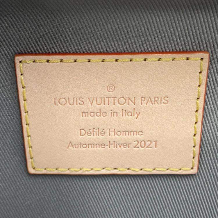 Pre Owned Louis Vuitton Handle Soft Trunk Silver Monogram Mirror Shoulder Bag