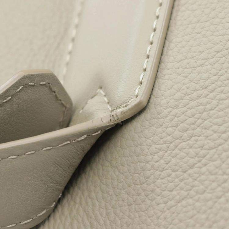 Pre Owned Louis Vuitton Fastline Beige Leather Tote Bag