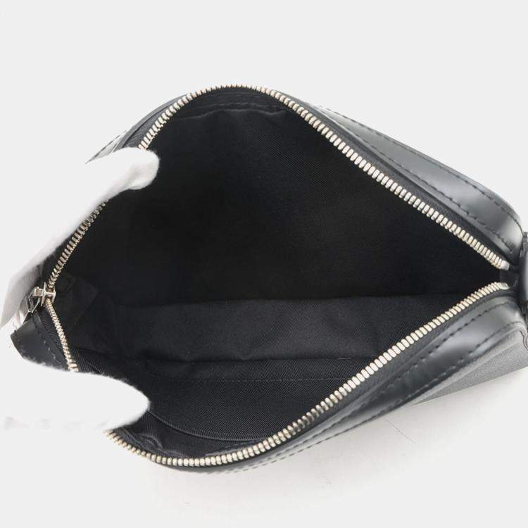 Pre Owned Louis Vuitton Trio Grey Damier Graphite Canvas Shoulder Bag