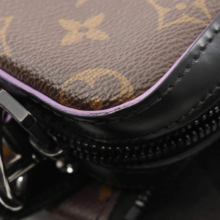 Pre Owned Louis Vuitton Trio Brown Monogram Canvas Shoulder Bag