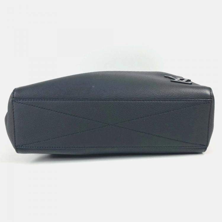 Pre Owned Louis Vuitton Aerogram Fast Line Backpack Handbag Bag Taurillon Leather Noir Black