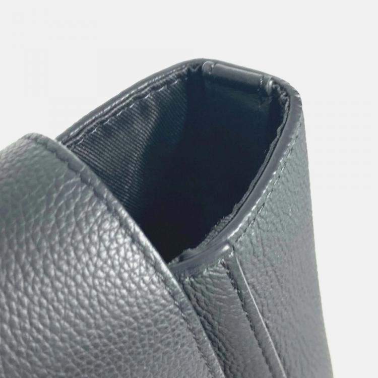 Pre Owned Louis Vuitton Aerogram Fast Line Backpack Handbag Bag Taurillon Leather Noir Black