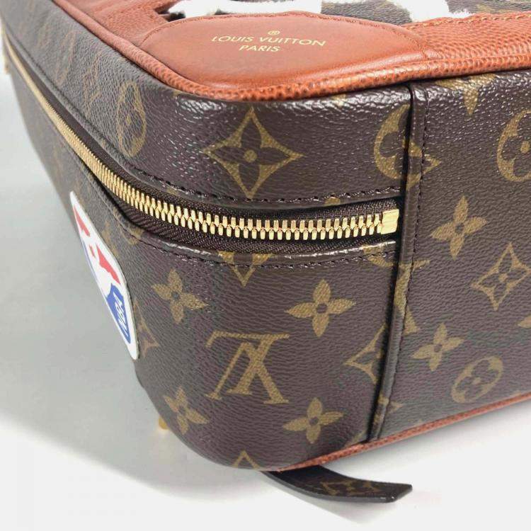 Pre Owned Louis Vuitton x NBA Legacy Shoes Monogram Canvas Box Backpack