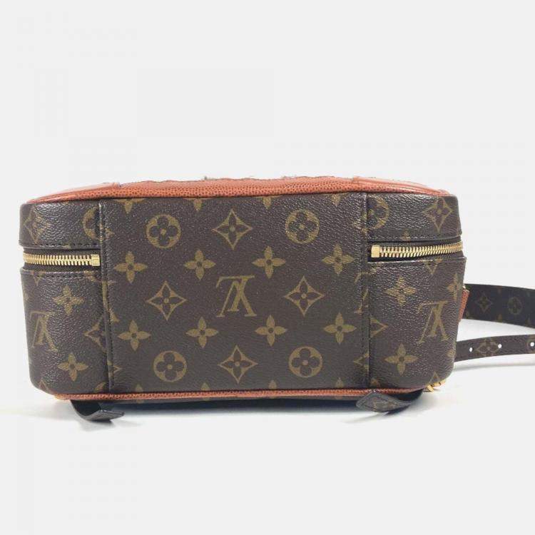 Pre Owned Louis Vuitton x NBA Legacy Shoes Monogram Canvas Box Backpack