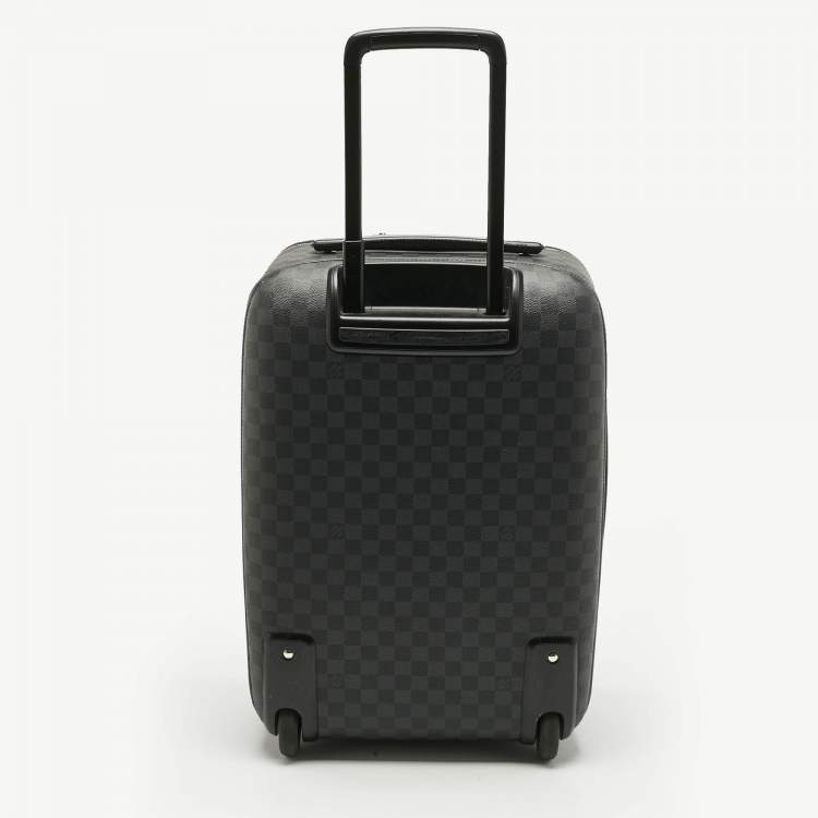 Pre Owned Louis Vuitton Damier Graphite Canvas Pegase 55 Luggage