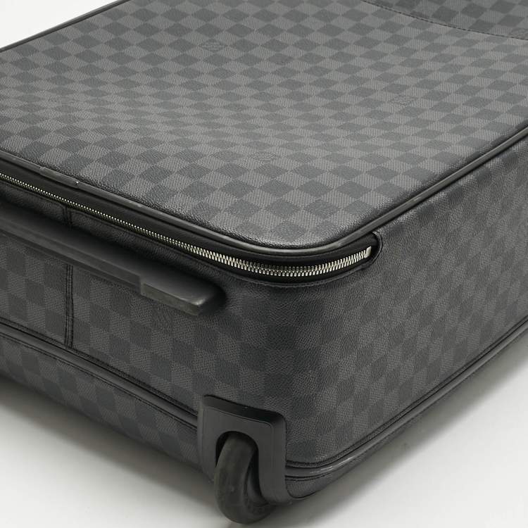 Pre Owned Louis Vuitton Damier Graphite Canvas Pegase 55 Luggage