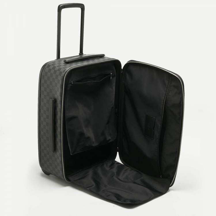 Pre Owned Louis Vuitton Damier Graphite Canvas Pegase 55 Luggage