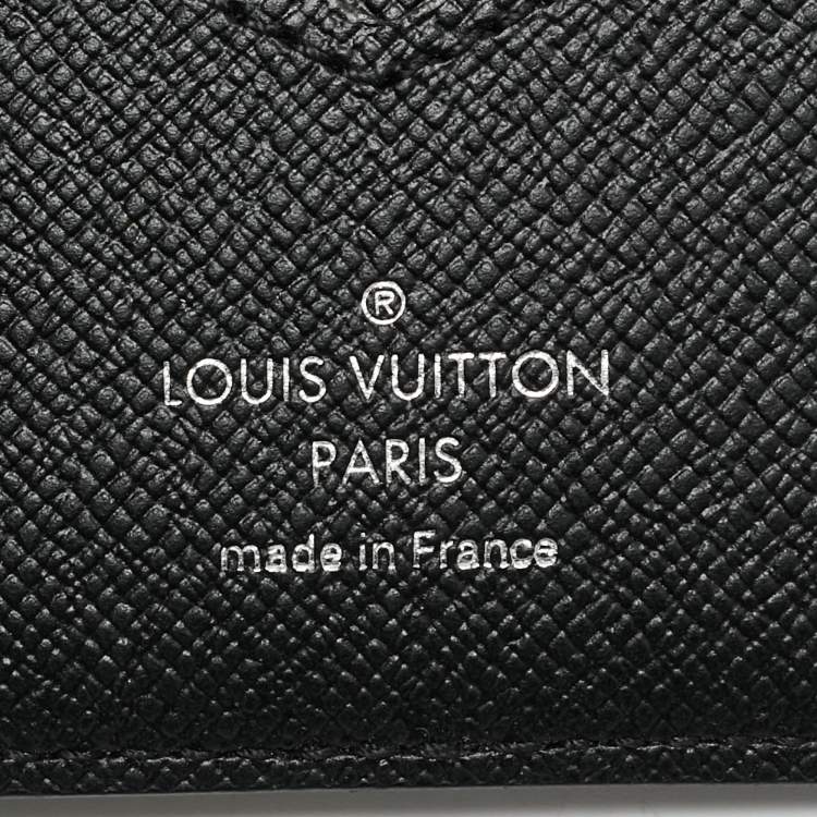 Pre Owned Louis Vuitton Monogram Macassar Canvas Money Clip Bifold Wallet
