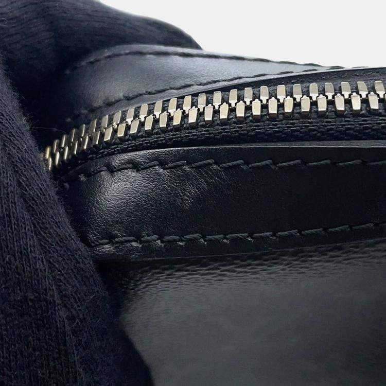 Pre Owned Louis Vuitton Trio Messenger Noir Monogram Eclipse Monogram Eclipse Reverse