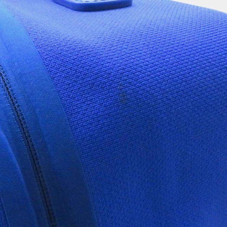 Pre Owned Louis Vuitton Horizon Blue Monogram Knit Travel Bag