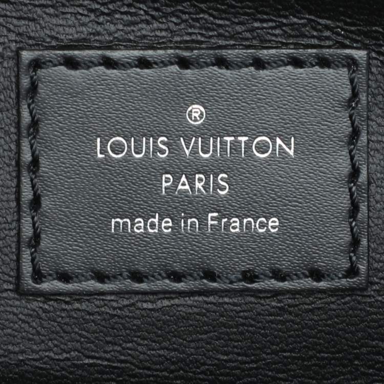 Pre Owned Louis Vuitton Damier Graphite Canvas Dopp Toiletry Pouch