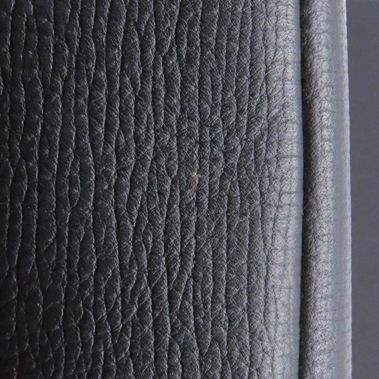 Pre Owned Louis Vuitton Busus Tokyo Noir Monogram Denim Taurillon Leather Shoulder Bag