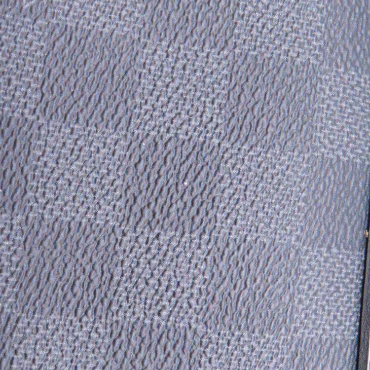 Pre Owned Louis Vuitton Trio Messenger Animal Noir Damier Graphite Crossbody Bag