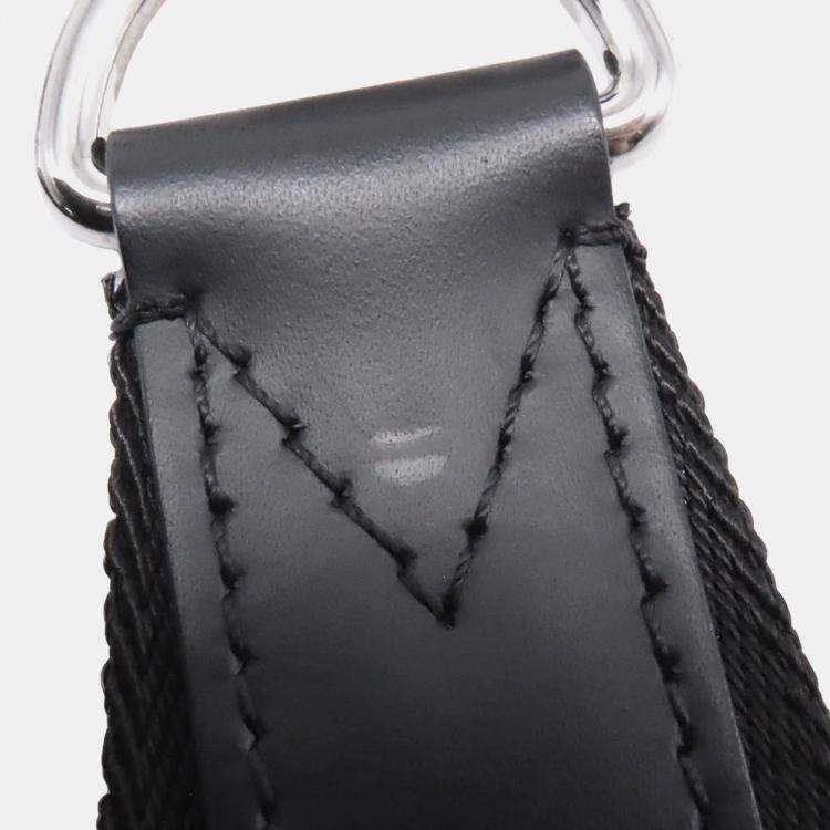 Pre Owned Louis Vuitton Trio Messenger Animal Noir Damier Graphite Crossbody Bag