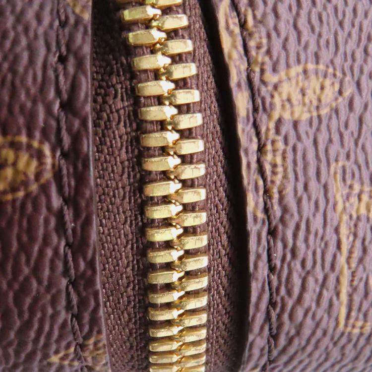 Pre Owned Louis Vuitton Vertical Box Trunk Greenm59664 Monogram