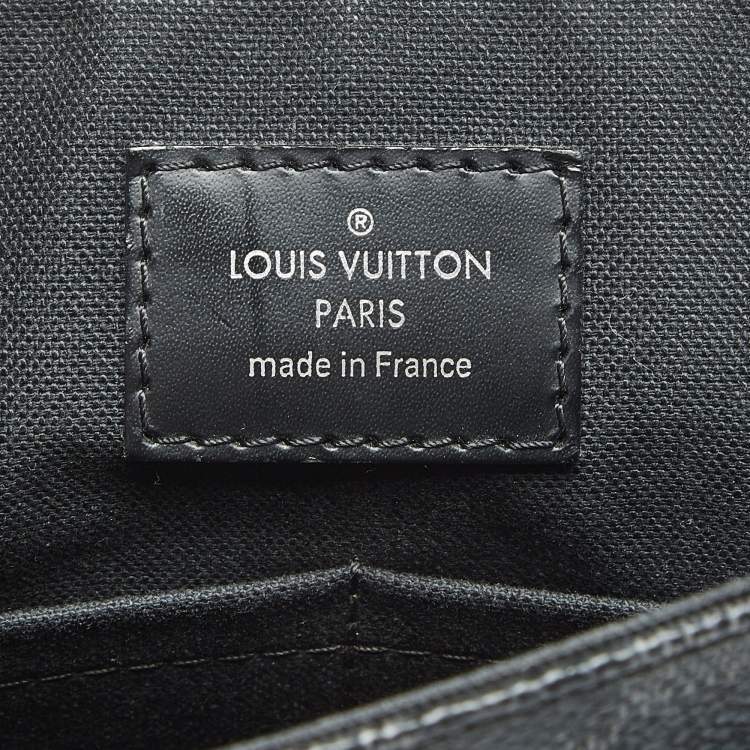 Pre Owned Louis Vuitton Damier Graphite Canvas District PM Bag