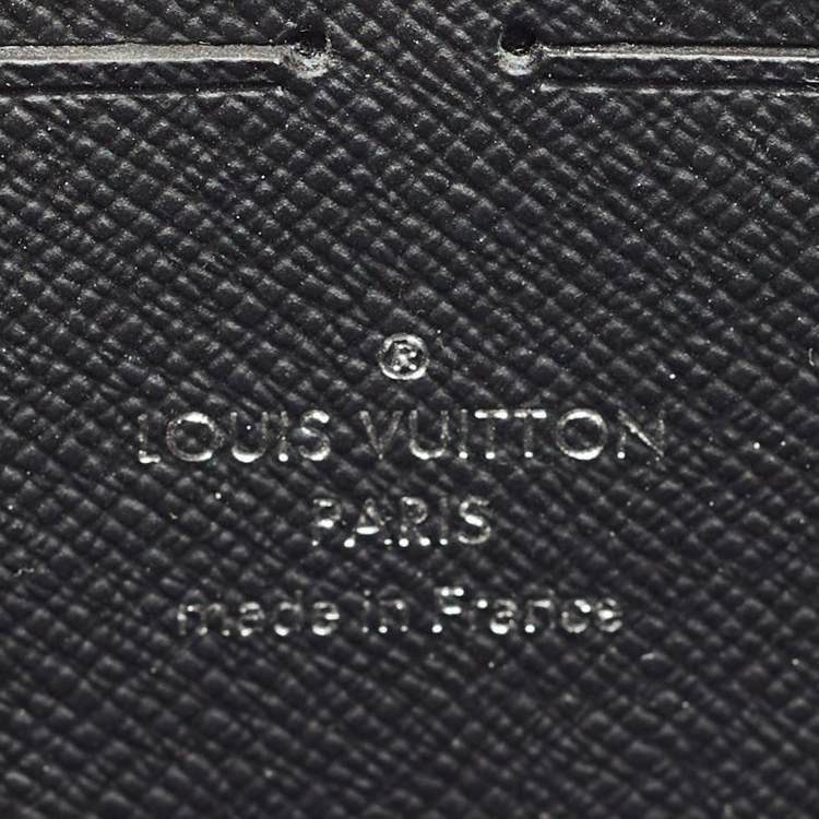Pre Owned Louis Vuitton Monogram Eclipse Canvas and Leather Soft Trunk Wallet Bag