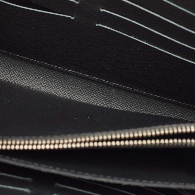 Pre Owned Louis Vuitton Damier Graphite Canvas Zippy XL Wallet
