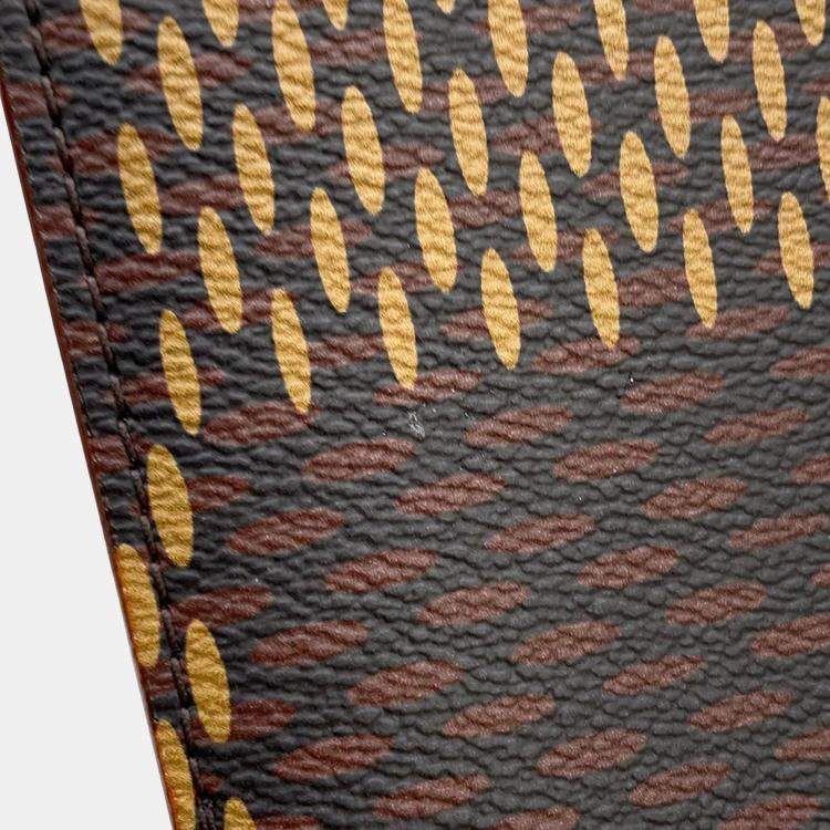 Pre Owned Louis Vuitton Mini Tote Noir Damier Ebene Canvas Giant Monogram Handbag