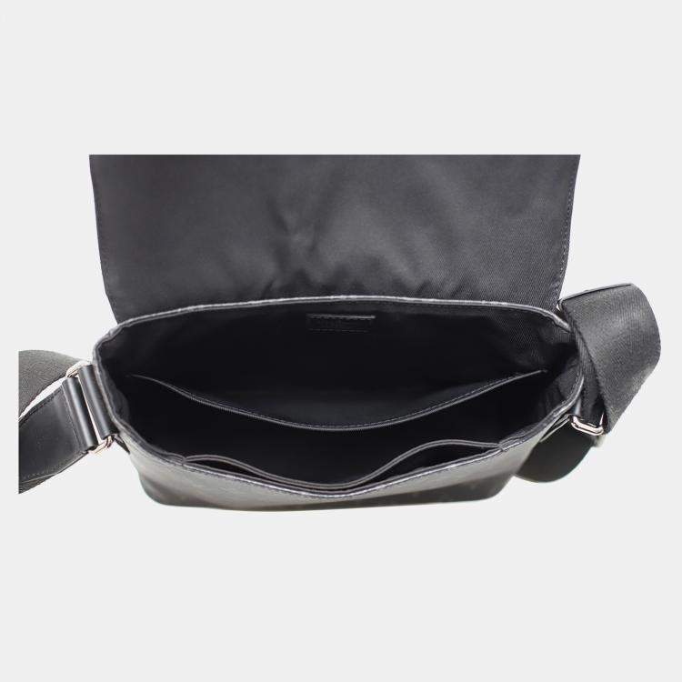 Pre Owned Louis Vuitton Monogram Eclipse District PM Messenger Bag