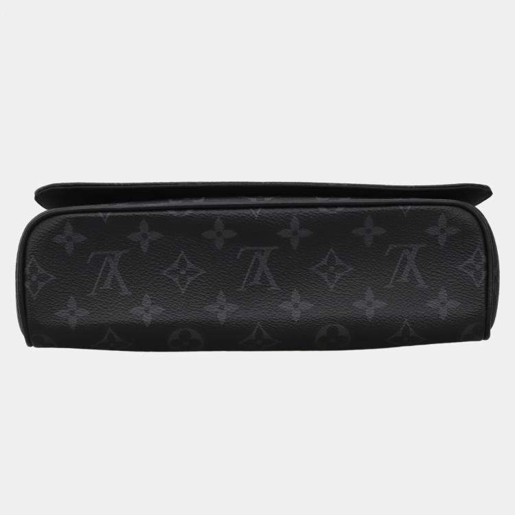 Pre Owned Louis Vuitton Monogram Eclipse District PM Messenger Bag