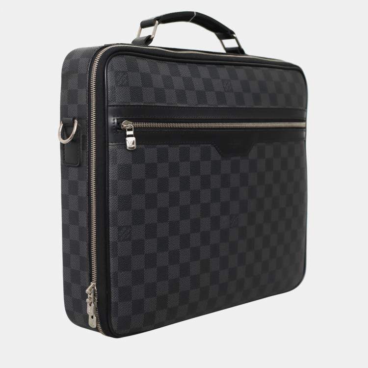 مملوكة مسبقًا Damier Graphite Steve Briefcase