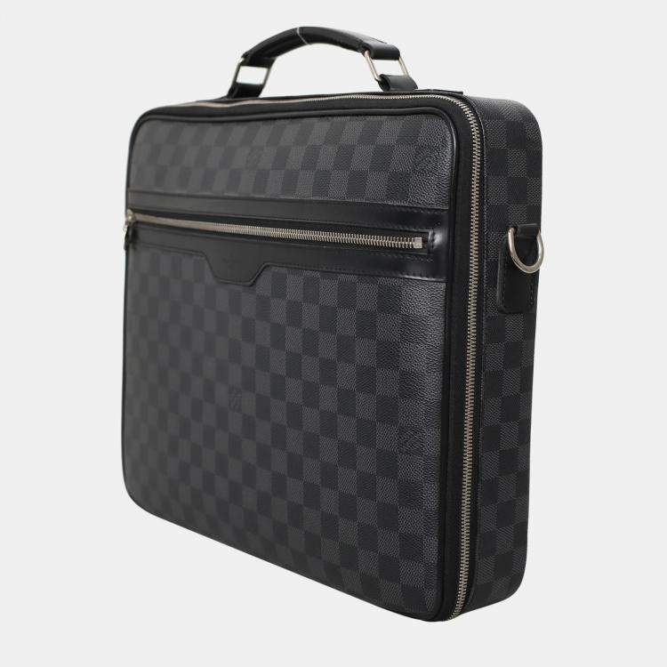 مملوكة مسبقًا Damier Graphite Steve Briefcase