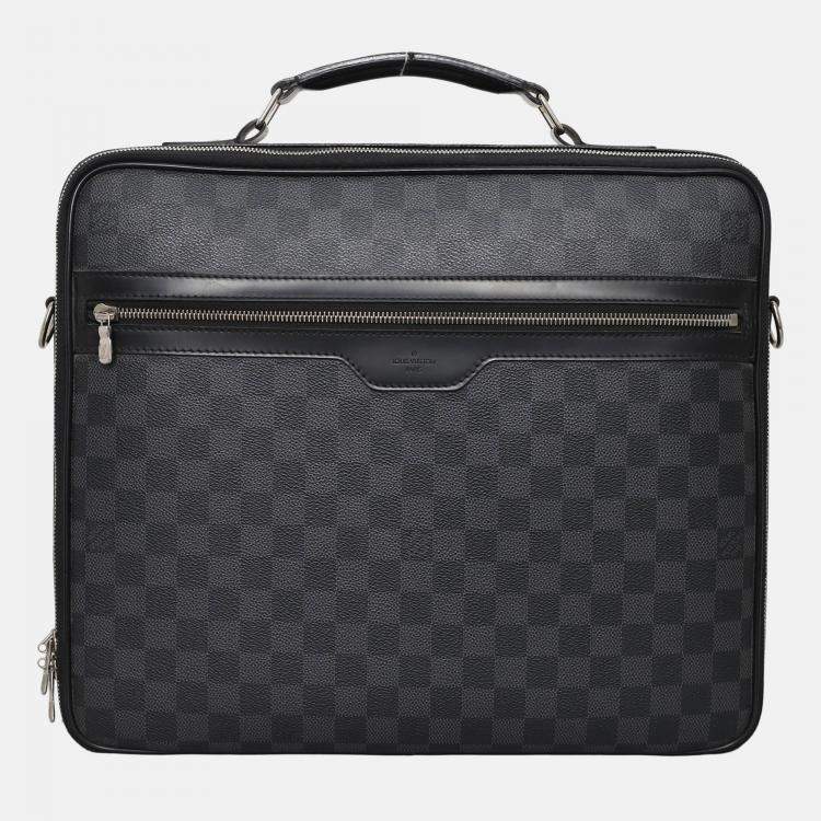 مملوكة مسبقًا Damier Graphite Steve Briefcase