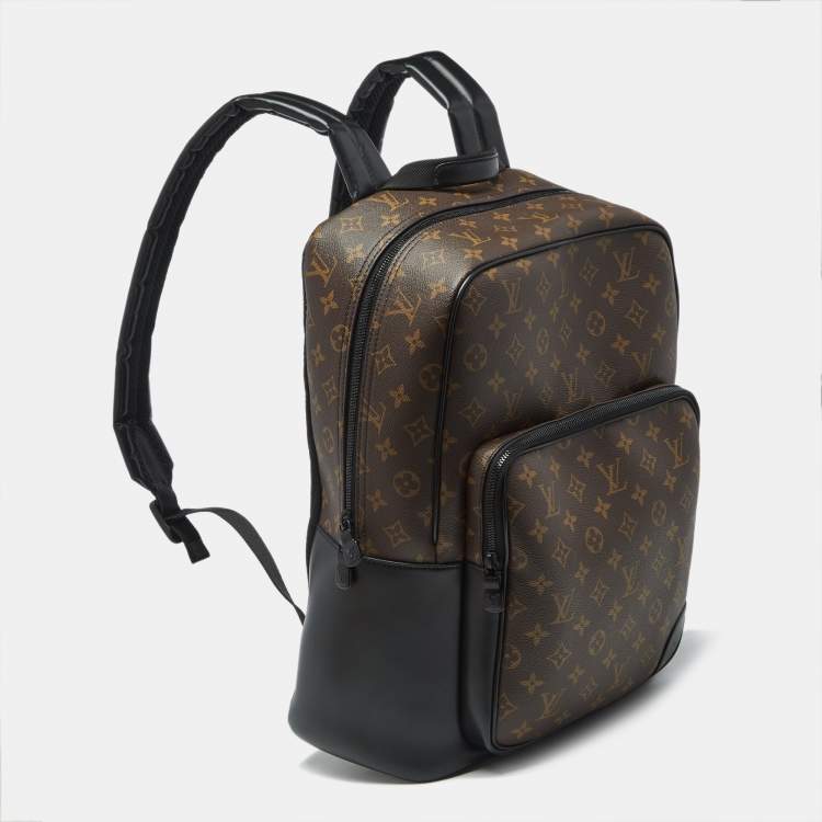 Pre Owned Louis Vuitton Black Monogram Canvas Dean Backpack