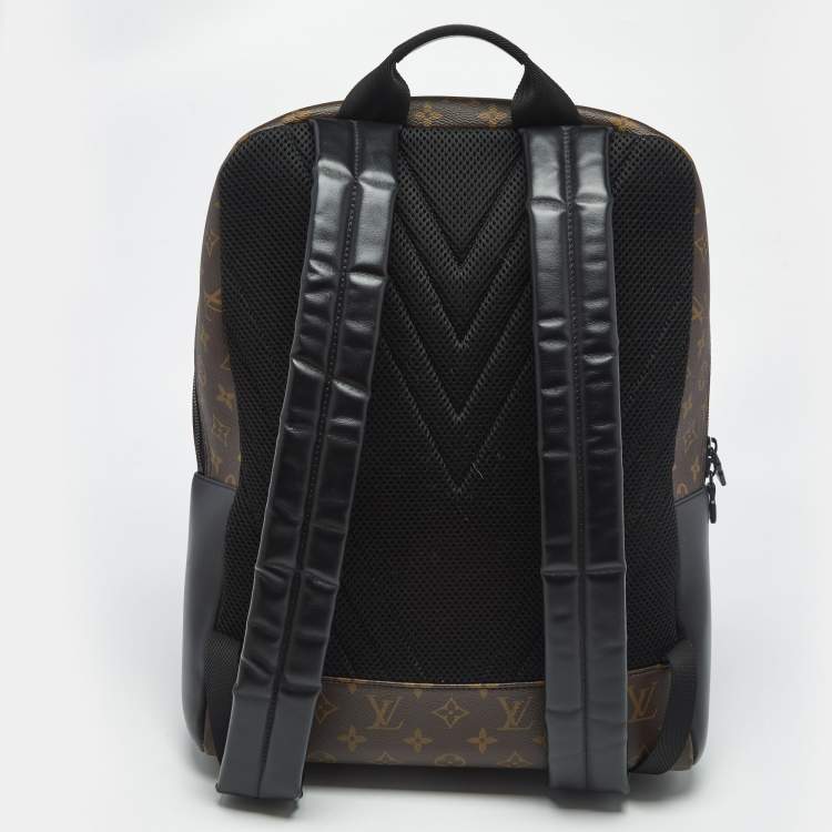 Pre Owned Louis Vuitton Black Monogram Canvas Dean Backpack