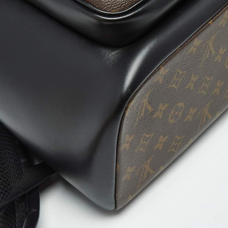 Pre Owned Louis Vuitton Black Monogram Canvas Dean Backpack
