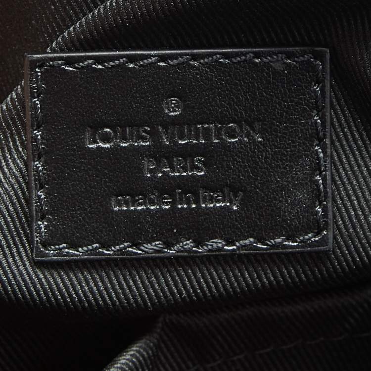 Pre Owned Louis Vuitton Black Monogram Canvas Dean Backpack