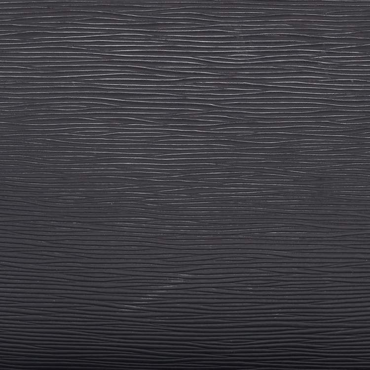 Pre Owned Louis Vuitton Black Epi Leather Pochette Homme Clutch Bag