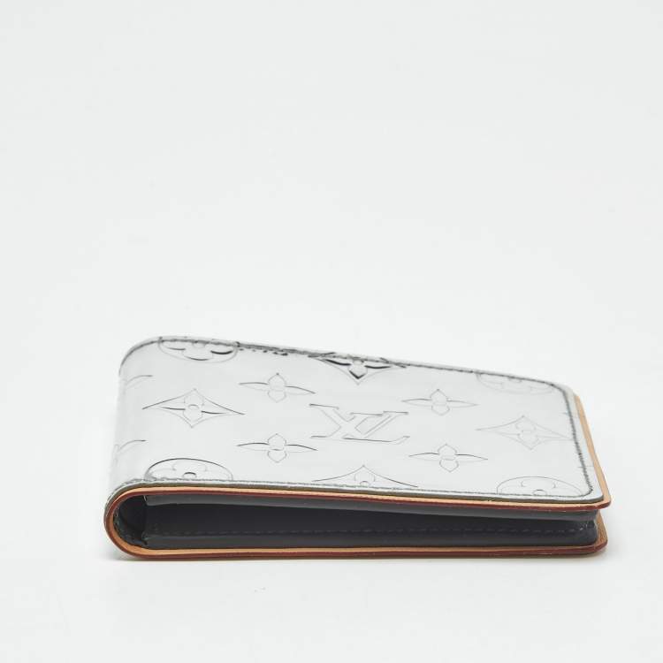 Pre Owned Louis Vuitton Monogram Mirror Canvas Slender Wallet