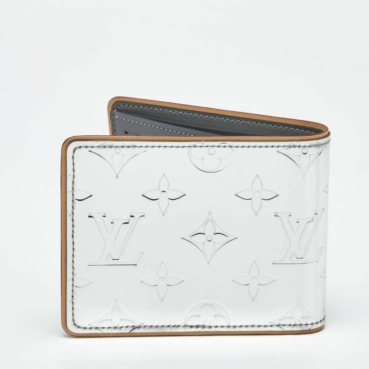 Pre Owned Louis Vuitton Monogram Mirror Canvas Slender Wallet