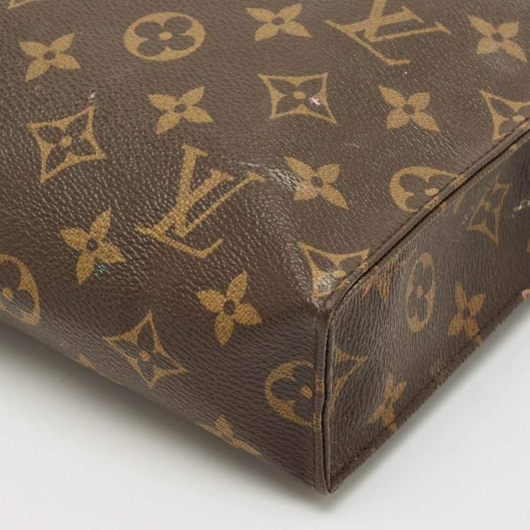 Pre Owned Louis Vuitton Monogram Canvas Toiletry Pouch 