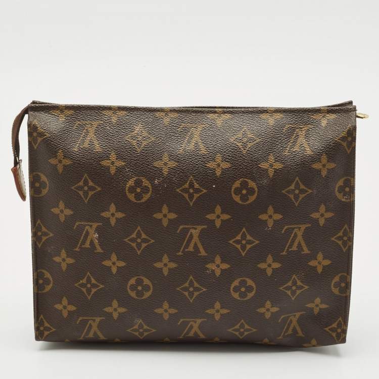 Pre Owned Louis Vuitton Monogram Canvas Toiletry Pouch 