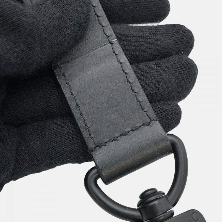 Pre Owned Louis Vuitton Wheel Box Noir Monogram